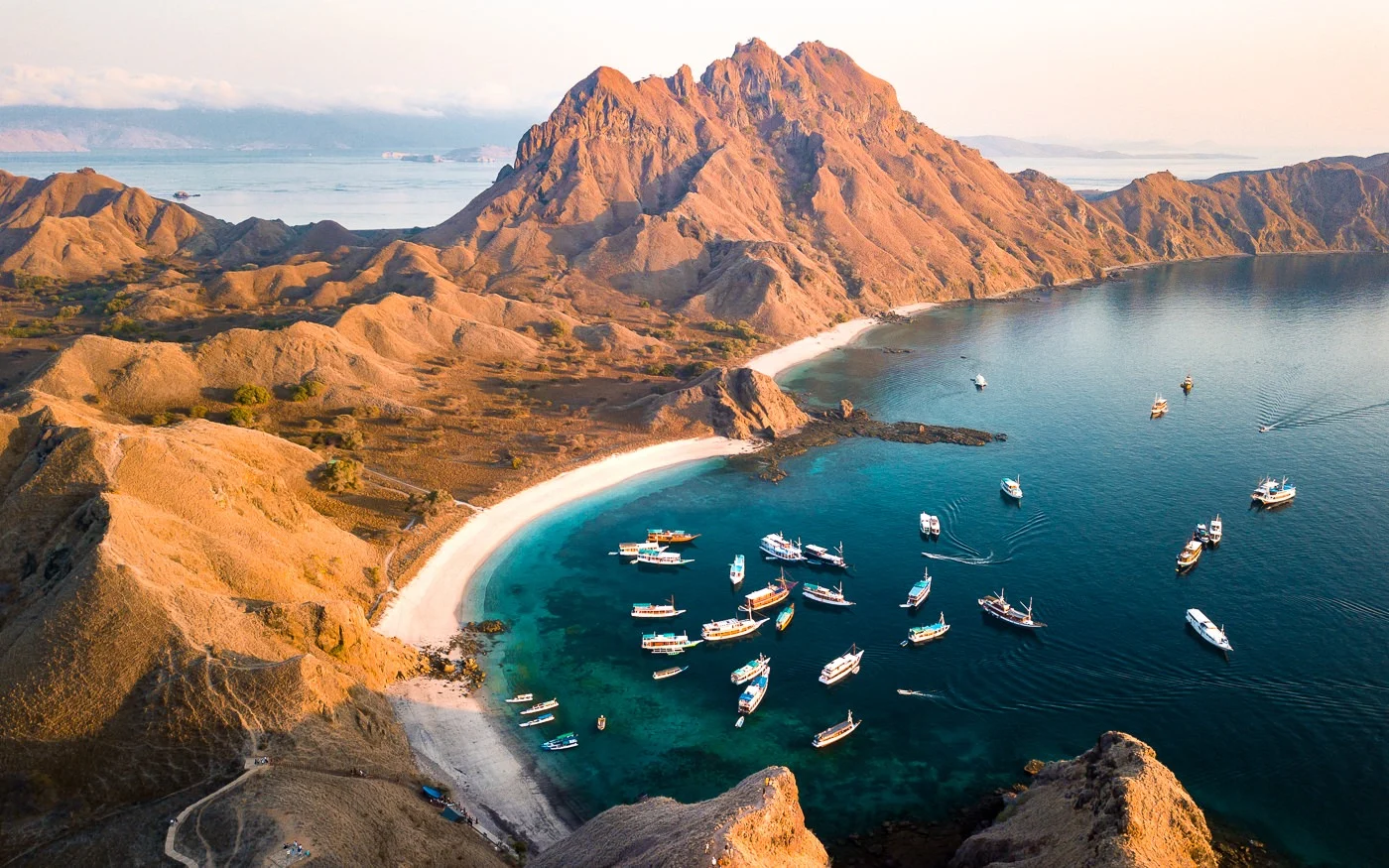 The view from Padar island